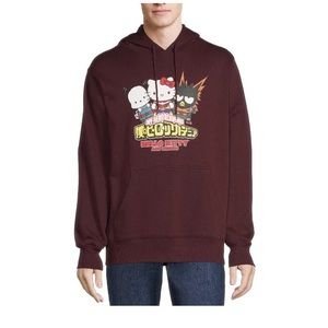 My Hero Academia and Hello Kitty Men’s Hoodie